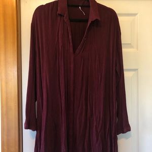 Free People Shirt Dress